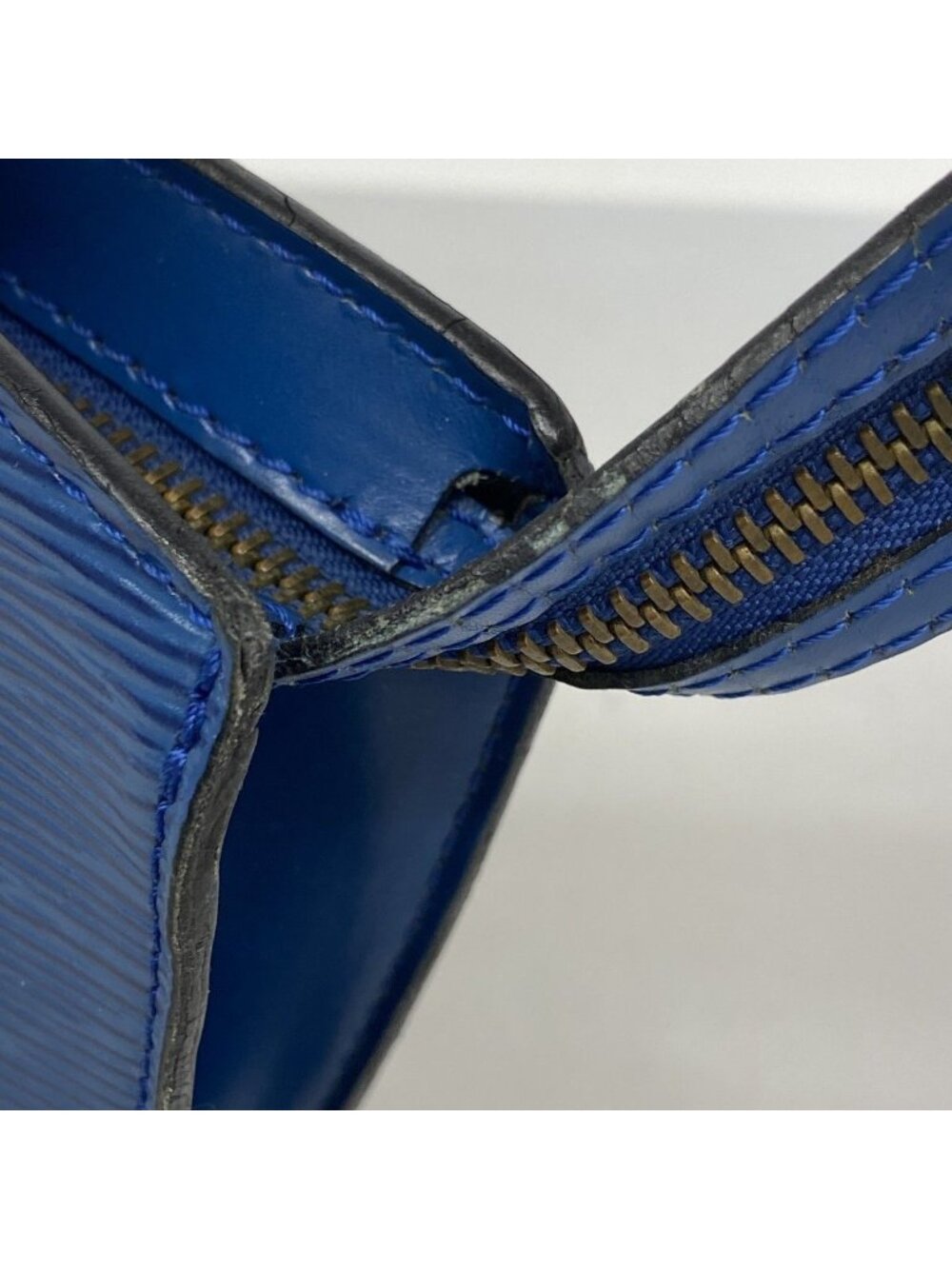 Louis Vuitton Handbag Epi Saint Jacques Toledo Blue - Picture 8 of 10